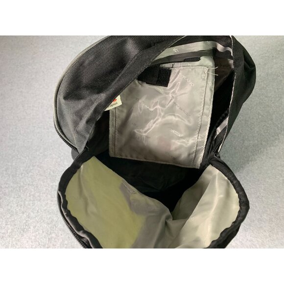 Sourano Logomark Backpack Going Place Black Green padded shoulder straps - Picture 6 of 7